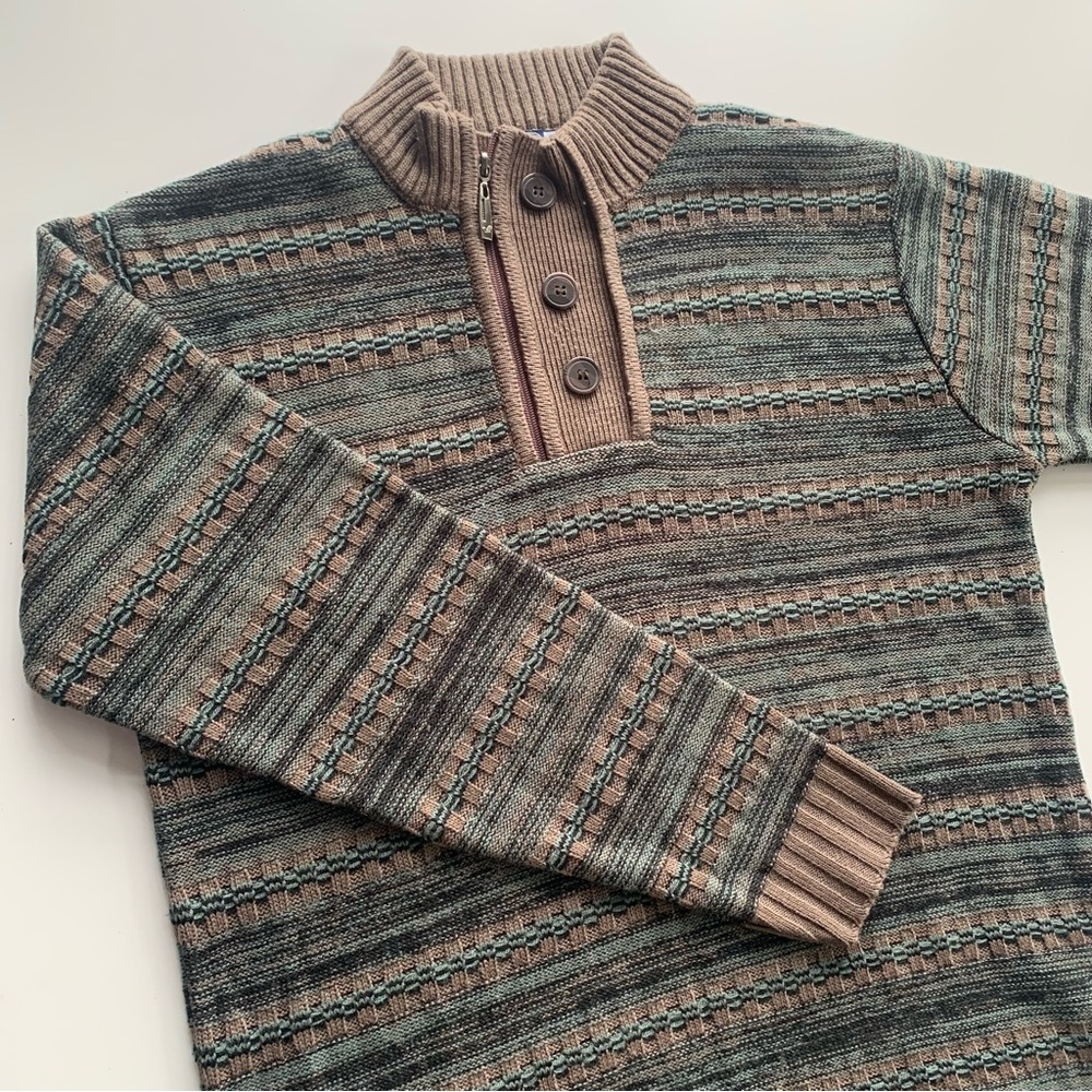 Vintage MOD grandpa sweater size M